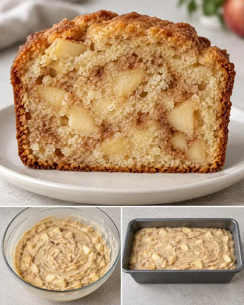 Маслен кекс с канела и ябълка
