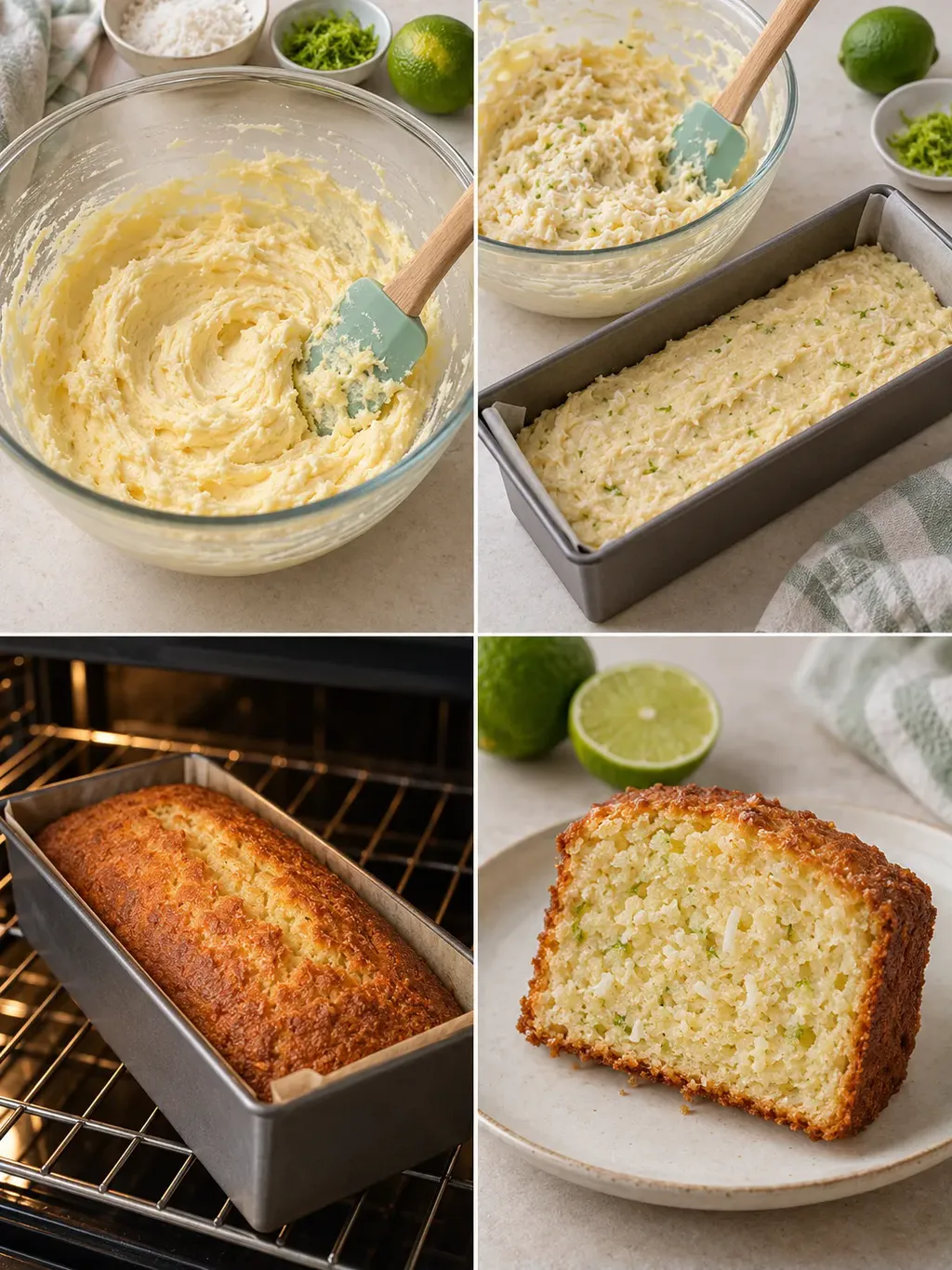 Маслен кекс с кокос и лайм