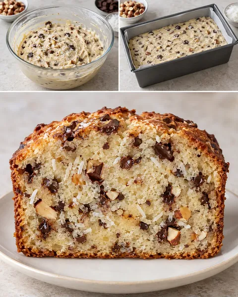 Маслен кекс с шоколад и лешници — кокос