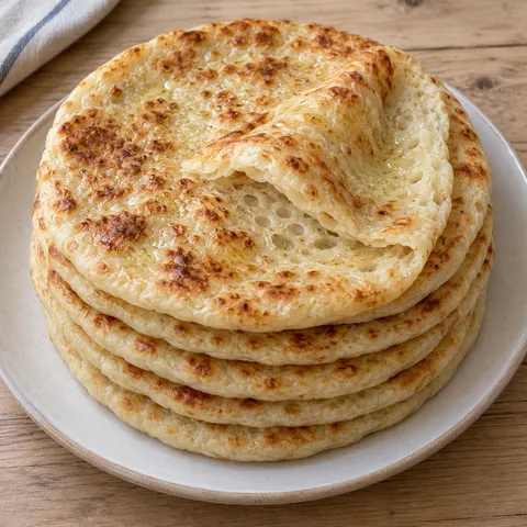 Купчина златисти катми с малки дупчици и тънък слой масло