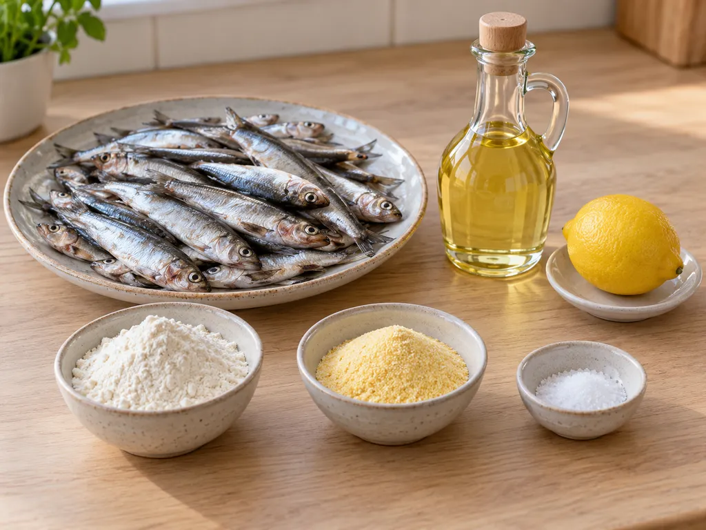 Сурова цаца, пшенично и царевично брашно, сол, олио и лимон